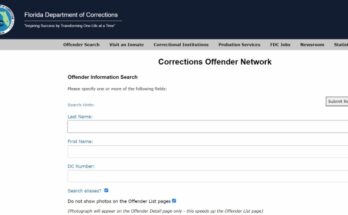 FLDOC Inmate Search